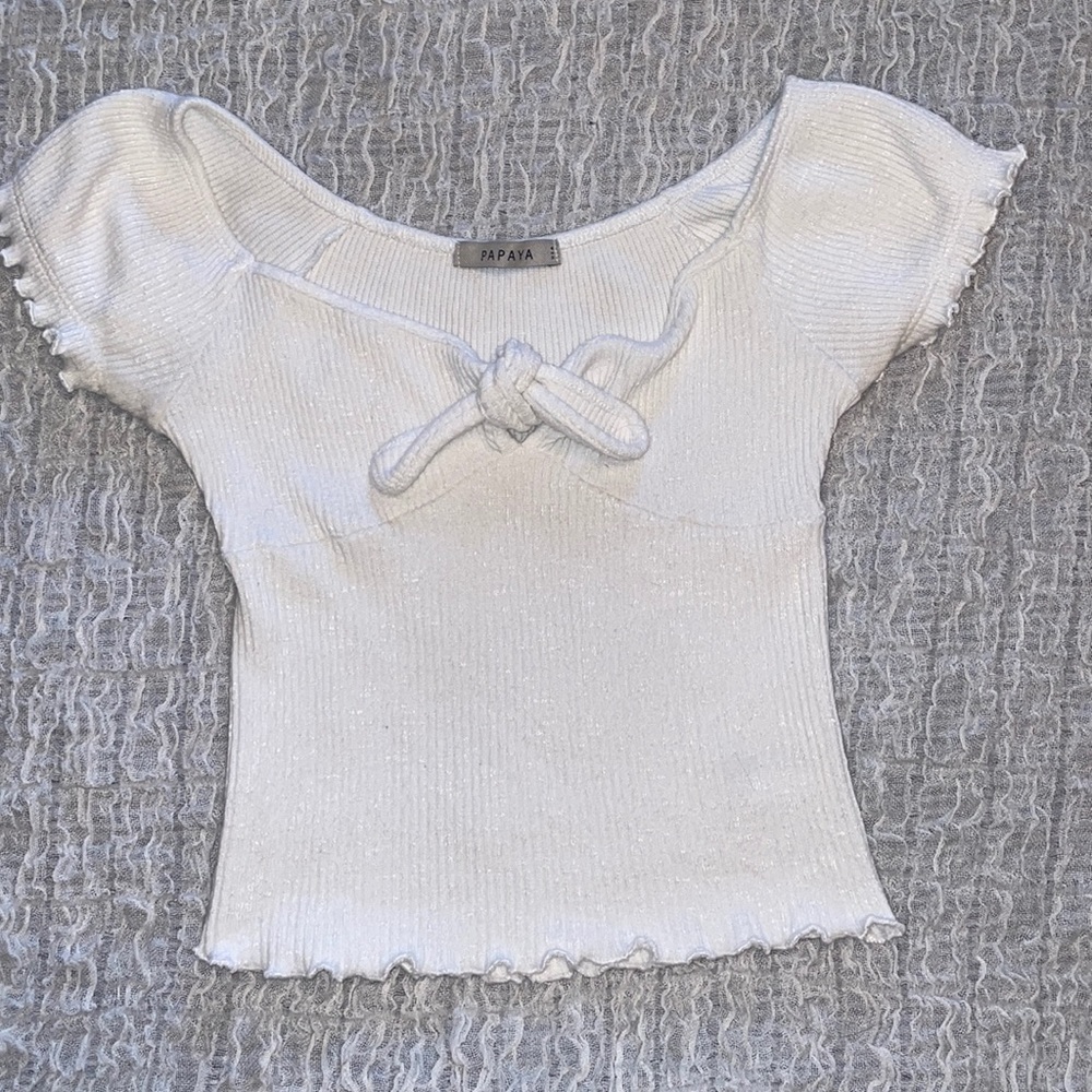 Papaya ribbed crop